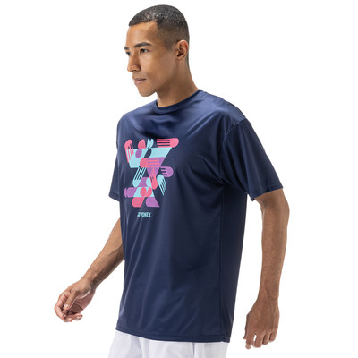 Yonex Unisex Practice T-Shirt 0043 Indigo Marine