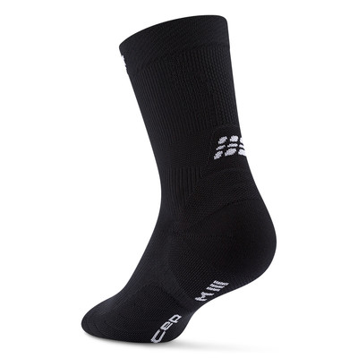 Skarpety CEP Core Run Mid Cut Socks 5.0 Black