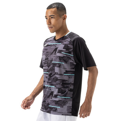 Yonex Men's Crew Neck Shirt 0034 Black