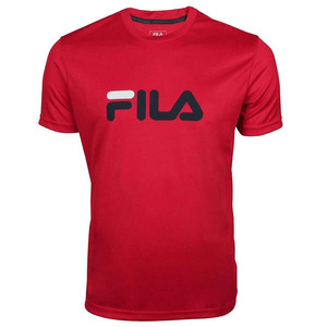 Fila Classic Logo Tennis T-Shirt Red
