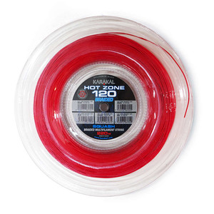 Karakal Hot Zone Braided 120 Red 220m Squash String
