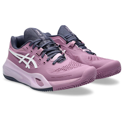 Buty Asics Women's Gel-Resolution X Clay/OC Ube / White