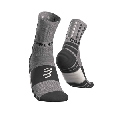 Skarpety Compressport Shock Absorb Socks Grey Melange