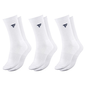 Tecnifibre Classic Socks 3P White
