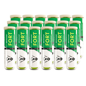 Piłki Dunlop FORT All Court Tournament Select - Karton 18x4szt.