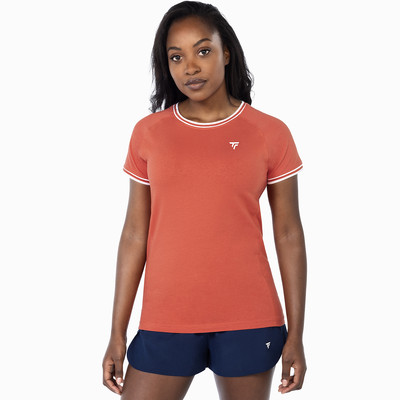 Tecnifibre Women's Team Stretch Tee Terracotta