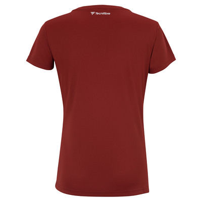 Koszulka Tecnifibre Women's Tech Tee Cardinal