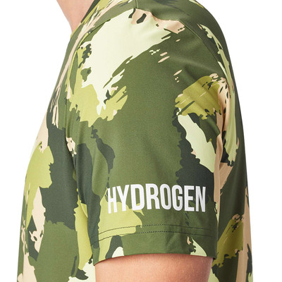 Hydrogen Brushed Camo Tech T-shirt Green