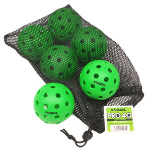 Piłki do pickleballa Karakal Pro 40 Outdoor x6