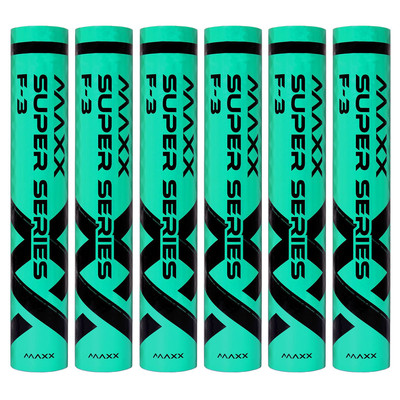 Feather Shuttlecocks Maxx Super Series F-3 Mint - 6Pack