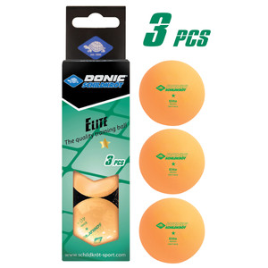 Piłeczki Donic-Schildkrot Elite 1* Poly 40+ 3szt.