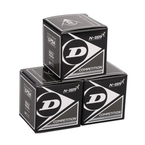 Piłka Dunlop Competition Yellow Dot 3Pack